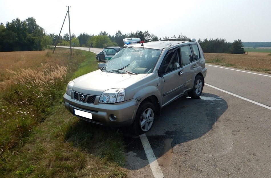 Po eismo įvykio gelbėtojų pagalbos prašė ir vairuotojai, ir šuniui