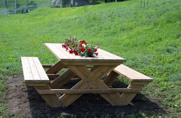 Mieste įrengtos dar dvi kepsninės su stalais