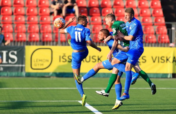 Klaidų kaina – praleisti keturi įvarčiai Vilniuje