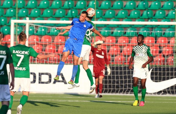 Klaidų kaina – praleisti keturi įvarčiai Vilniuje