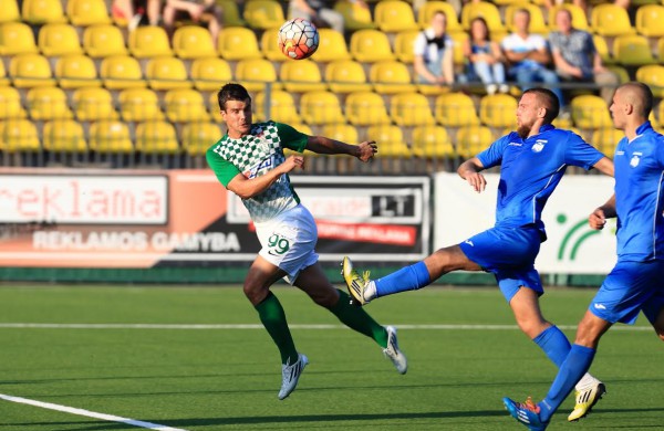 Klaidų kaina – praleisti keturi įvarčiai Vilniuje