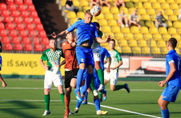 Klaidų kaina – praleisti keturi įvarčiai Vilniuje