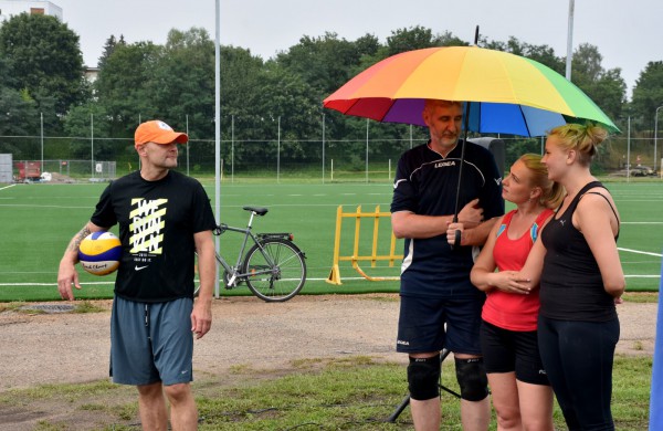 Tinklinio mylėtojams – naujos tinklinio aikštelės