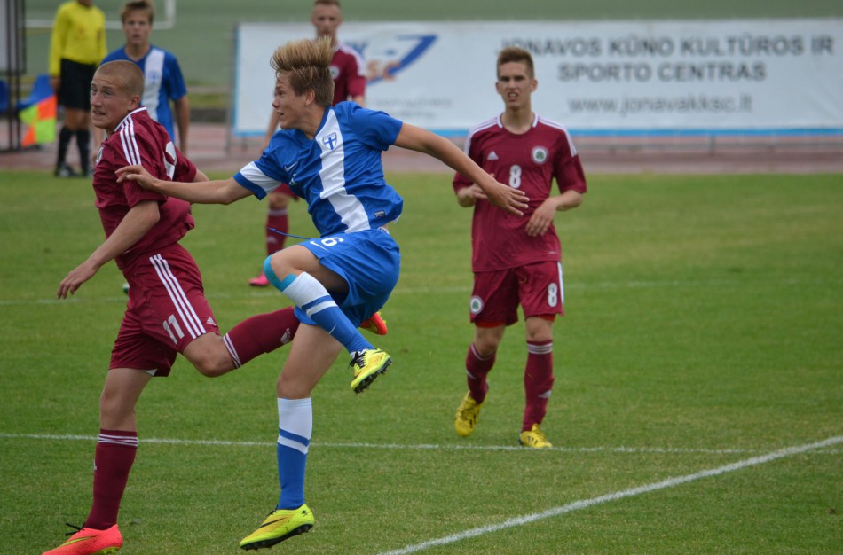 Baltijos taurės turnyras: nugalėjo Latvijos ir Estijos jaunieji futbolininkai