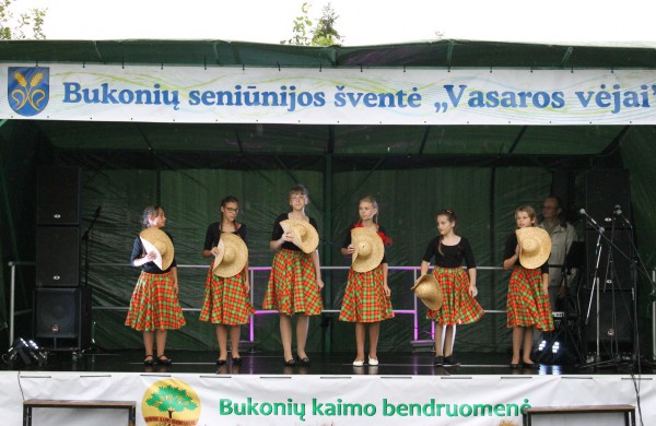 Bukonių seniūnijoje -  šventė "Vasaros vėjai"