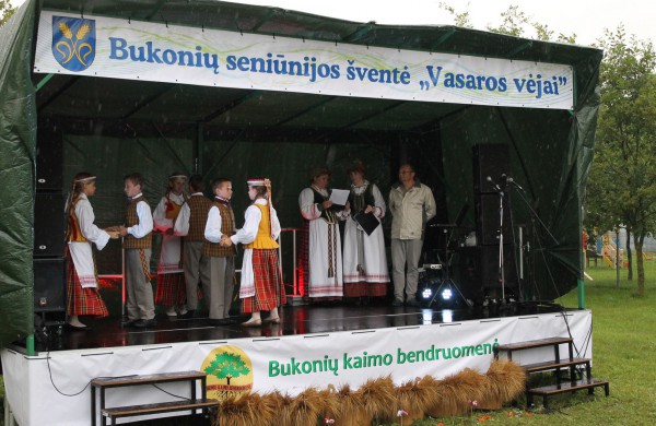 Bukonių seniūnijoje -  šventė "Vasaros vėjai"