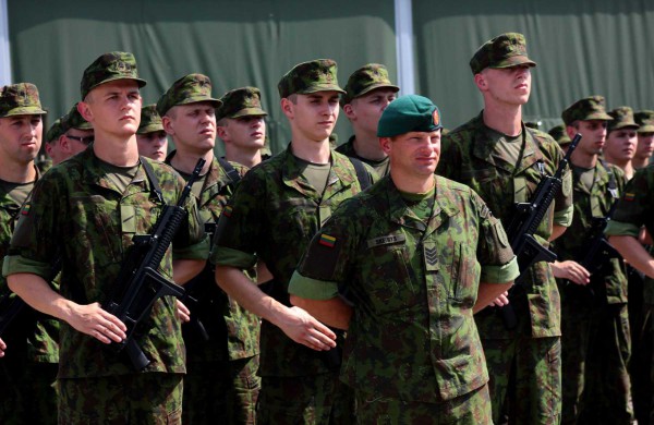 Rukloje Lietuvos Respublikai prisiekė 150 nuolatinės privalomosios pradinės karo tarnybos karių