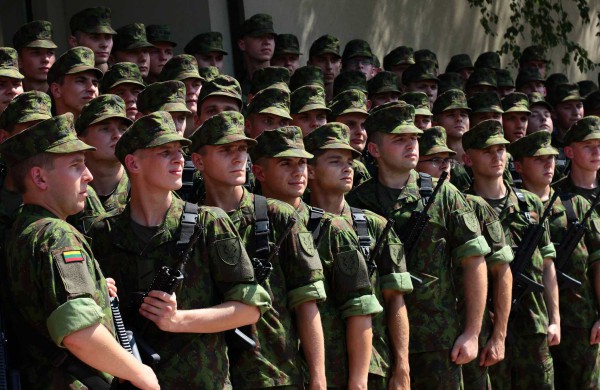 Rukloje Lietuvos Respublikai prisiekė 150 nuolatinės privalomosios pradinės karo tarnybos karių
