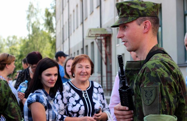 Rukloje Lietuvos Respublikai prisiekė 150 nuolatinės privalomosios pradinės karo tarnybos karių