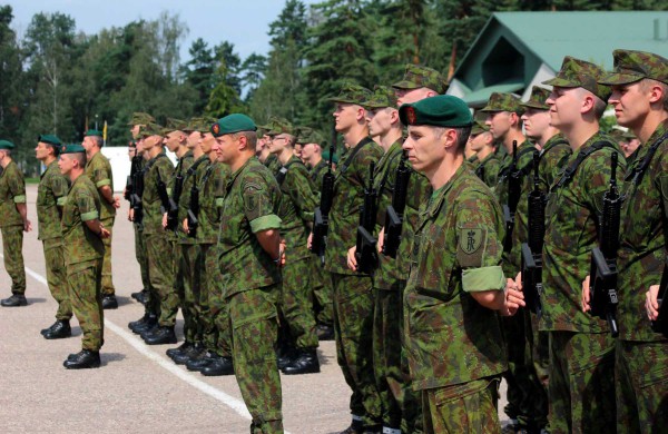 Rukloje Lietuvos Respublikai prisiekė 150 nuolatinės privalomosios pradinės karo tarnybos karių
