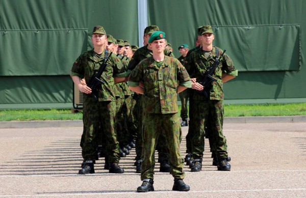 Rukloje Lietuvos Respublikai prisiekė 150 nuolatinės privalomosios pradinės karo tarnybos karių