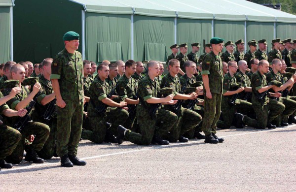 Rukloje Lietuvos Respublikai prisiekė 150 nuolatinės privalomosios pradinės karo tarnybos karių