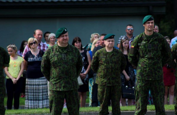 Rukloje Lietuvos Respublikai prisiekė 150 nuolatinės privalomosios pradinės karo tarnybos karių