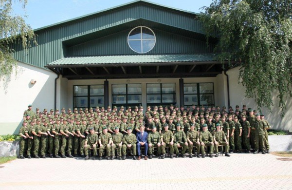 Rukloje Lietuvos Respublikai prisiekė 150 nuolatinės privalomosios pradinės karo tarnybos karių