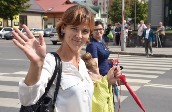 Jonavos gimtadienį plovęs lietus šventinės nuotaikos nesugadino