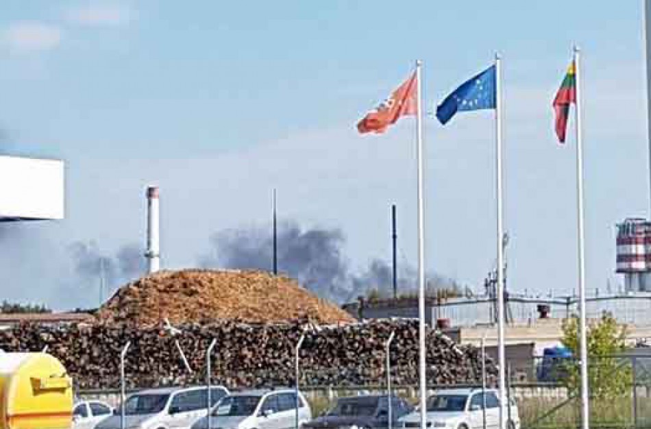 Bendrovėje „Achema“ – nedidelis gaisras