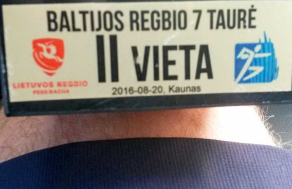 Jungtinei Jonavos ir Alytaus regbininkų komandai - antroji vieta