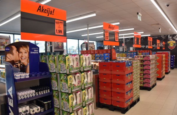 „Lidl“ parduotuvė jau atvėrė duris ir Jonavoje