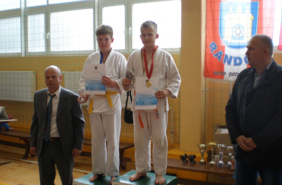 Vaikai dalyvavo dziudo pirmenybėse