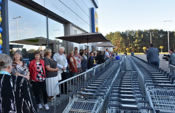 „Lidl“ parduotuvė jau atvėrė duris ir Jonavoje