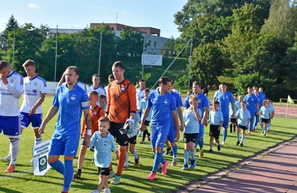 Tikslus Lauryno Stonkaus smūgis atnešė „Lietavai“ pergalę prieš „Utenį“