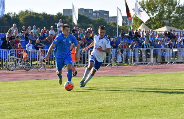 Tikslus Lauryno Stonkaus smūgis atnešė „Lietavai“ pergalę prieš „Utenį“