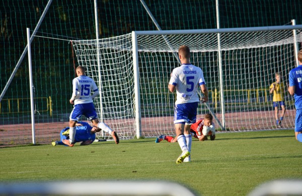 Tikslus Lauryno Stonkaus smūgis atnešė „Lietavai“ pergalę prieš „Utenį“