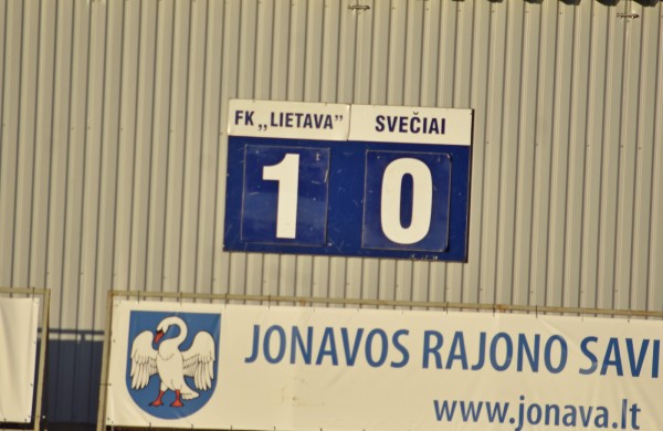 Tikslus Lauryno Stonkaus smūgis atnešė „Lietavai“ pergalę prieš „Utenį“