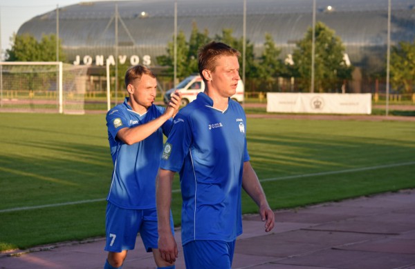 Tikslus Lauryno Stonkaus smūgis atnešė „Lietavai“ pergalę prieš „Utenį“