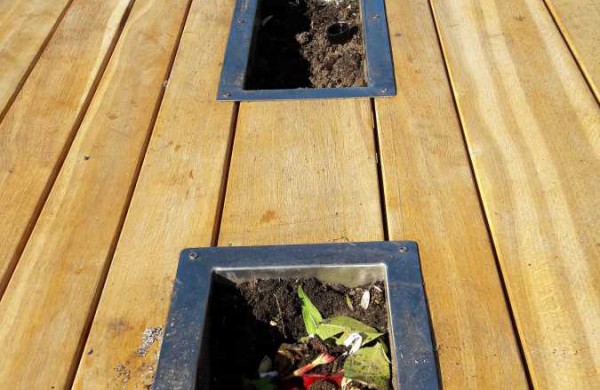 Akibrokštas: poilsiavietėje prie lauko kepsninių pavogė gėles