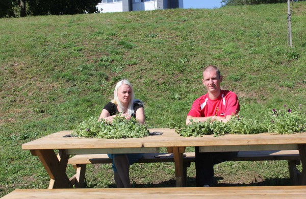 Akibrokštas: poilsiavietėje prie lauko kepsninių pavogė gėles