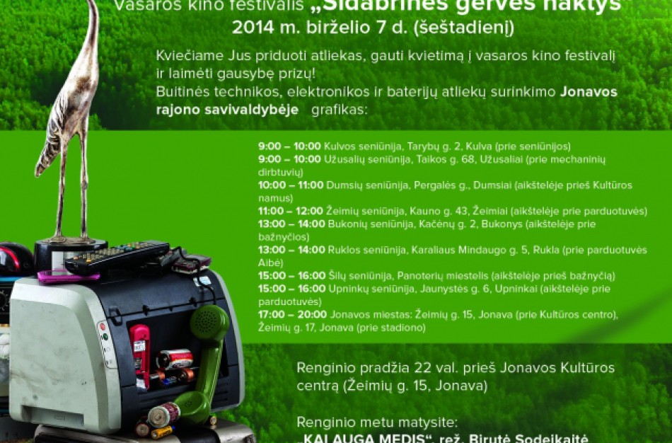 Kino kūrėjai ir atliekų tvarkytojai suvienijo jėgas žmonių patogumui