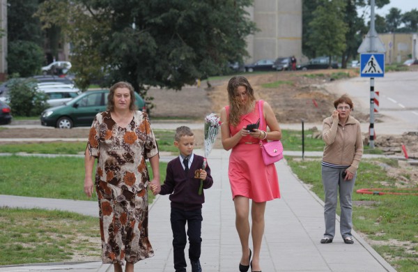 Jonavos mokyklos pasitiko Rugsėjo 1-ąją