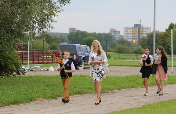 Jonavos mokyklos pasitiko Rugsėjo 1-ąją
