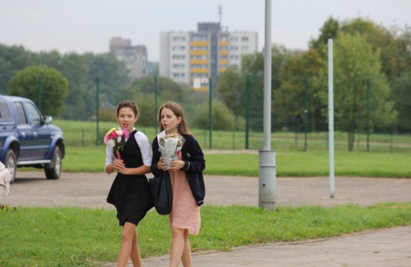 Jonavos mokyklos pasitiko Rugsėjo 1-ąją