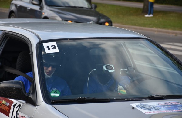 Ralio „Aplink Lietuvą“ dalyviai užsuko ir į Jonavą