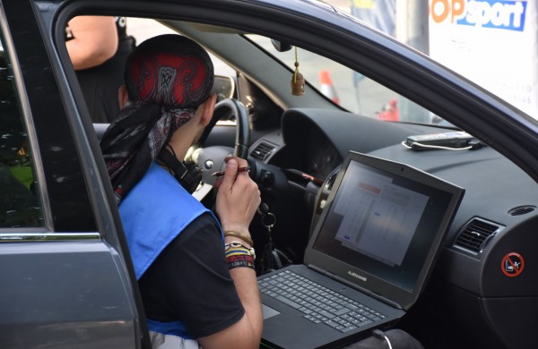 Ralio „Aplink Lietuvą“ dalyviai užsuko ir į Jonavą