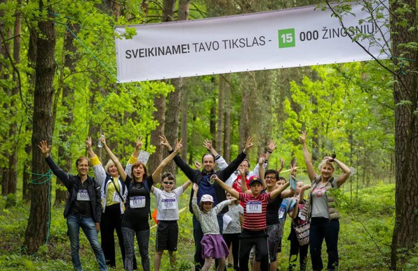 Kaune vyks masinės ėjimo varžybos įvairaus amžiaus ir skirtingo fizinio pajėgumo žmonėms