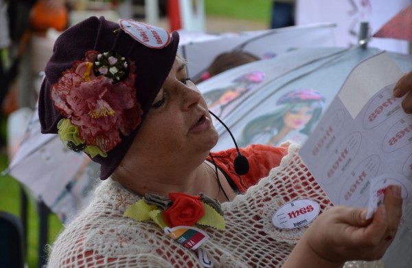 Prie akcijos „Už saugią Lietuvą“ Jonavoje prisijungė Martynas Starkus ir Simona Bandita