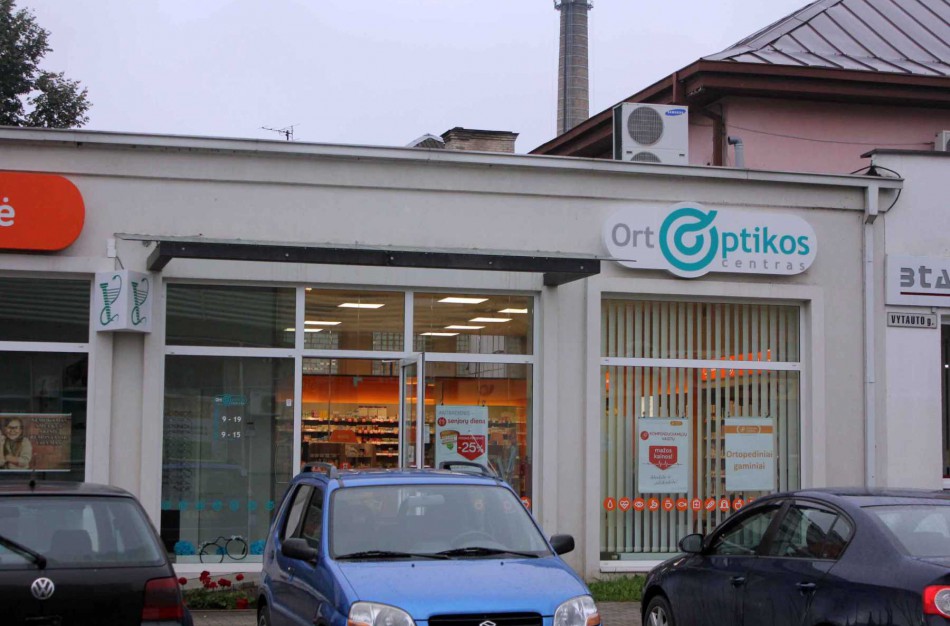 Miesto centre atsidarė naujas optikos salonas