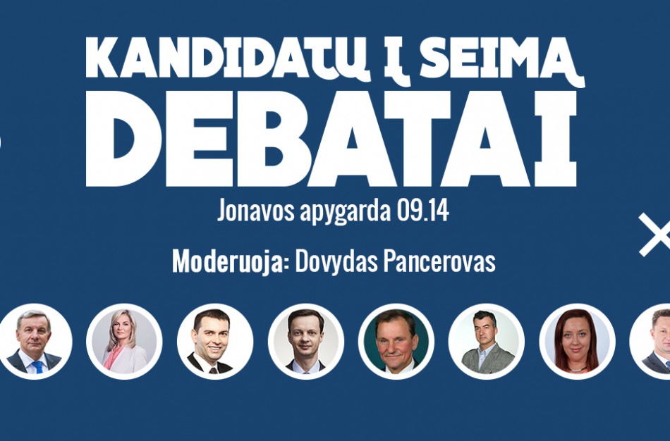 „Žinau, ką renku“ Jonavoje – su Dovydu Pancerovu 