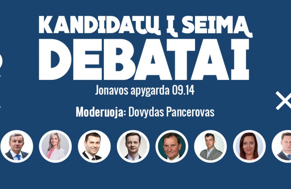 „Žinau, ką renku“ Jonavoje – su Dovydu Pancerovu 