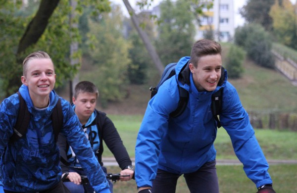 Dienos be automobilio nugalėtojai – J.Ralio gimnazija