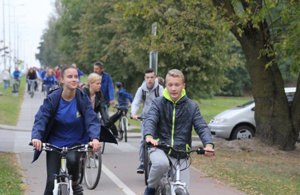 Dienos be automobilio nugalėtojai – J.Ralio gimnazija