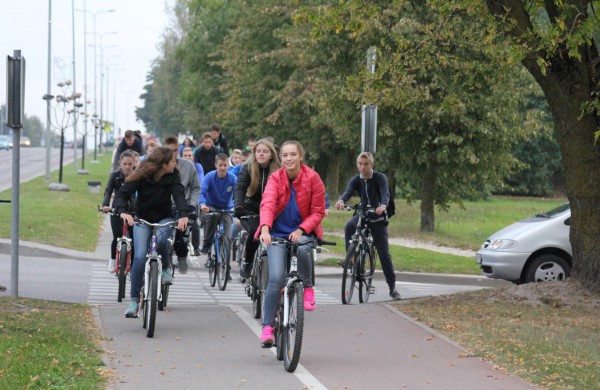 Dienos be automobilio nugalėtojai – J.Ralio gimnazija