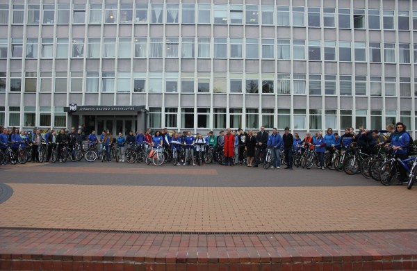 Dienos be automobilio nugalėtojai – J.Ralio gimnazija