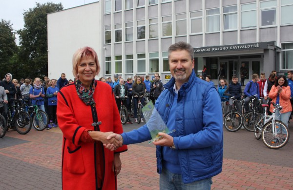 Dienos be automobilio nugalėtojai – J.Ralio gimnazija