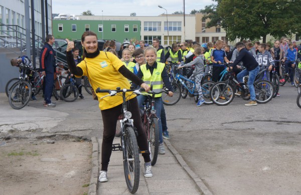 Dienos be automobilio nugalėtojai – J.Ralio gimnazija