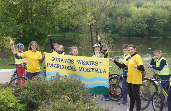 Dienos be automobilio nugalėtojai – J.Ralio gimnazija