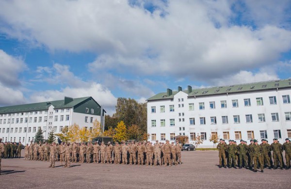 Rukloje vyko JAV rotacinių pajėgų padalinio išlydėtuvės
